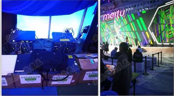 美图T8发布会无线覆盖使用的网络设备